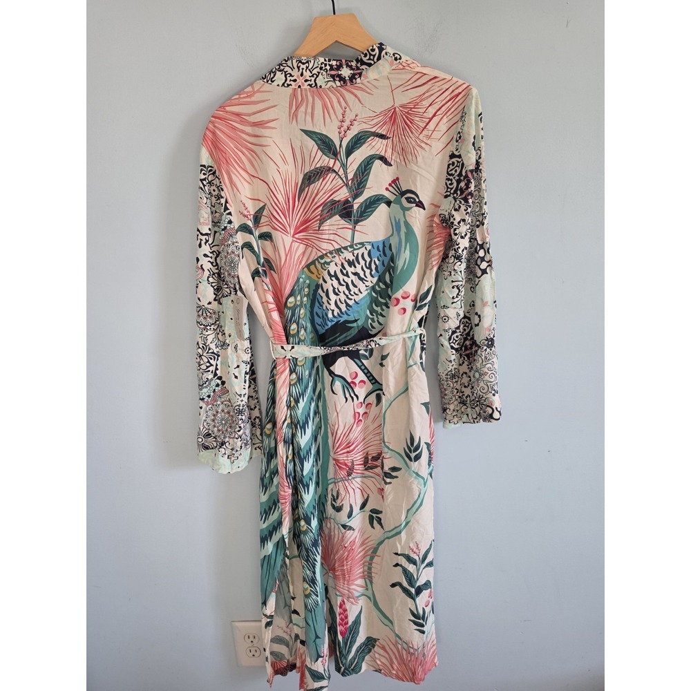 YAM & SEA PEACOCK ROBE XS/S - Picture 5 of 5